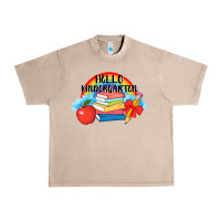 French Oak back to school hello kindergarten 3200x2400 Urban Heavy Tee - AdoDesignShop