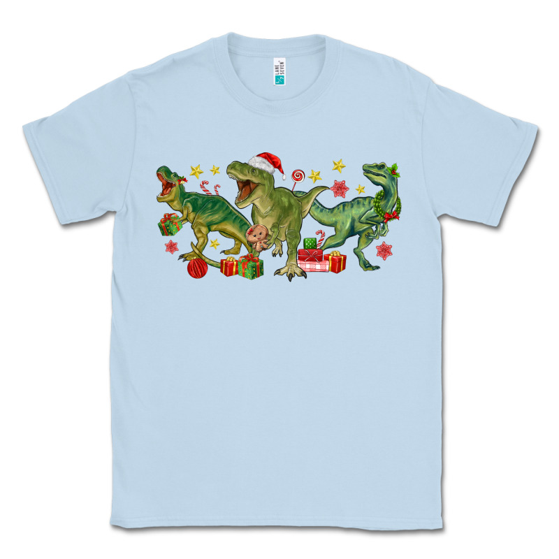 Christmas Dinosaurs Classic Tee by MaliasSmallBusiness | Teevron