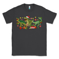 Smoke christmas dinosaurs Classic Tee - MaliasSmallBusiness