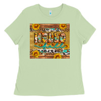 Matcha western hello fall tumbler Ladies Tee - Artiststas