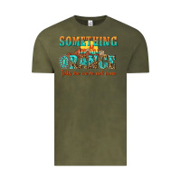 Vintage Olive something in the orange tells me were not done Vintage Tee - NancyCooperArtShop