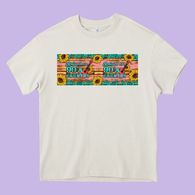 Raised On 90's Country Mug 11 Oz Heavy Core Tee Designed By Artiststas