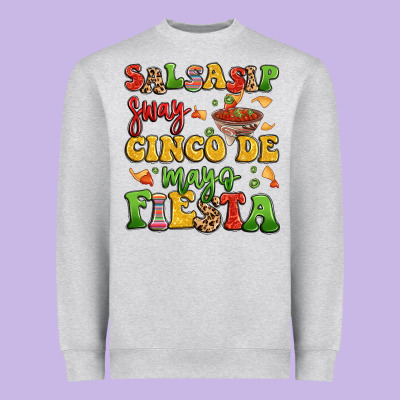 Salsasip Sway Cinco De Mayo Fiesta Heavyweight Sweatshirt Designed By Lillyallendesigns