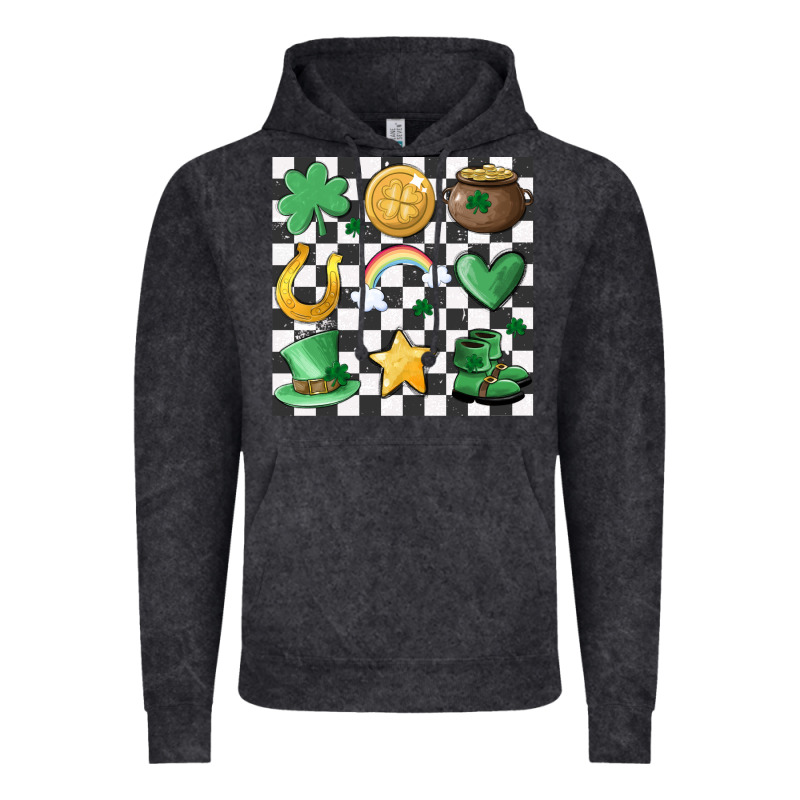 Checker Board Lucky Charms Vintage Hoodie by MaliasSmallBusiness | Teevron