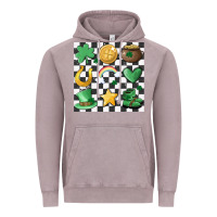 Vintage Zinc checker board lucky charms Vintage Hoodie - MaliasSmallBusiness
