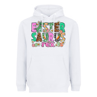White Easter Saurus Nurse Easter Day Heavyweight Hoodie - HowdyJamesFarm