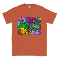 Colorful Leopard Background Classic Tee | Teevron