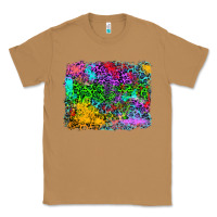 Toasted Coconut colorful leopard background Classic Tee - RanaPortraitStore