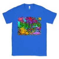 True Royal colorful leopard background Classic Tee - RanaPortraitStore