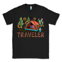 Black traveler Classic Tee - JahusDesignShop