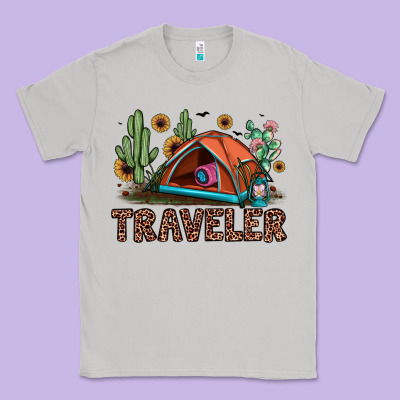 Traveler Classic Tee Designed By Jahusdesignshop