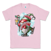 Bubblegum Pink merry Christmas gnome Classic Tee - CowhideDigitalArt
