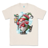 Natural merry Christmas gnome Classic Tee - CowhideDigitalArt