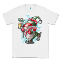 White merry Christmas gnome Classic Tee - CowhideDigitalArt
