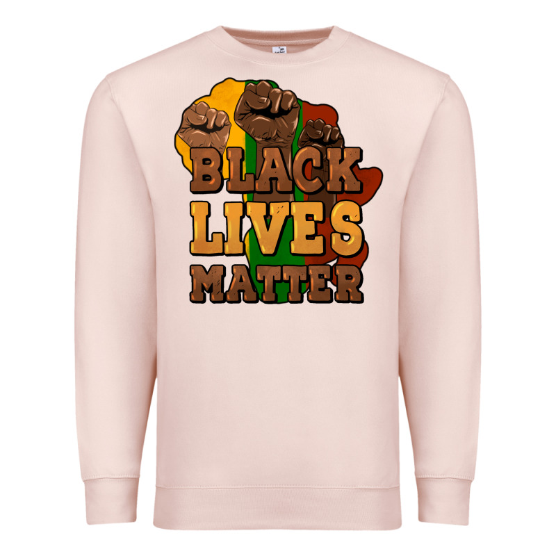 Black Lives Matter Premium Sweatshirt by HowdyJamesFarm | Teevron