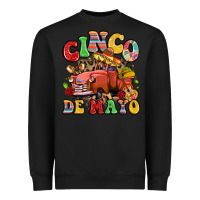 Black cinco de mayo truck Heavyweight Sweatshirt - LillyAllenDesigns