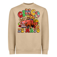 Mushroom cinco de mayo truck Heavyweight Sweatshirt - LillyAllenDesigns