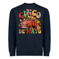 Navy cinco de mayo truck Heavyweight Sweatshirt - LillyAllenDesigns