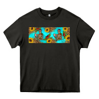 Asphalt skeleton coffee and coffee plants 11 oz Heavy Core Tee - Artiststas
