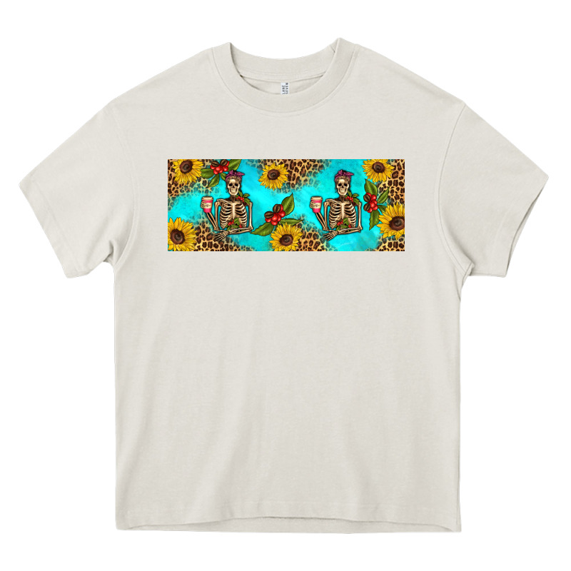Skeleton Coffee And Coffee Plants 11 Oz Heavy Core Tee by Artiststas | Teevron