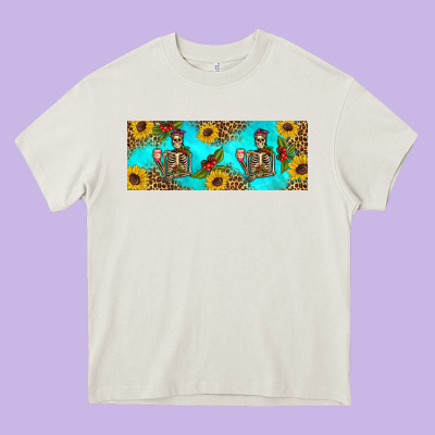 Skeleton Coffee And Coffee Plants 11 Oz Heavy Core Tee Designed By Artiststas