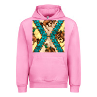 Fuchsia Pink native american aztec seamless pattern 6 Urban Hoodie - BundleAndBundleShop