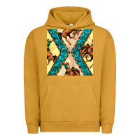 Pigment Peanut Butter native american aztec seamless pattern 6 Urban Hoodie - BundleAndBundleShop