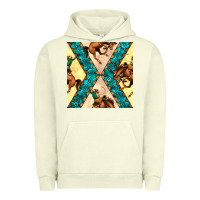 Pigment Pistachio native american aztec seamless pattern 6 Urban Hoodie - BundleAndBundleShop