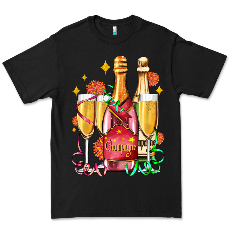 New Year Party Champagne Premium Tee by AdoDesignShop | Teevron