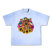 Grape Ice baby cow flower Urban Heavy Tee - NancyCooperArtShop