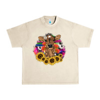 Sandshell baby cow flower Urban Heavy Tee - NancyCooperArtShop