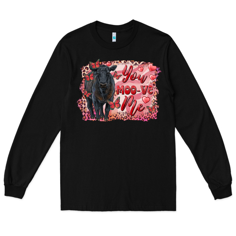 You Moo Ve  Me Black Angus Long Sleeve Tee by RanaPortraitStore | Teevron