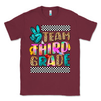 Burgundy team third grade Classic Tee - NancyCooperArtShop
