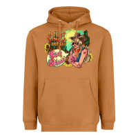 Meerkat I just smile and say god bless Heavyweight Hoodie - HowdyJamesFarm