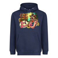 I Just Smile And Say God Bless Heavyweight Hoodie | Teevron