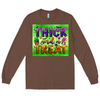 Chestnut thick and a treat Long Sleeve Tee - BundleAndBundleShop
