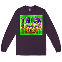 Plum thick and a treat Long Sleeve Tee - BundleAndBundleShop