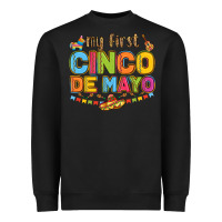Black my first cinco de mayo Heavyweight Sweatshirt - LillyAllenDesigns