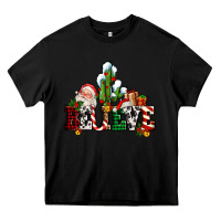 Black believe christmas and santa Heavy Core Tee - AdoDesignShop