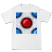 White Glitter 4th Of July Seamless Pattern Premium Tee - BundleAndBundleShop