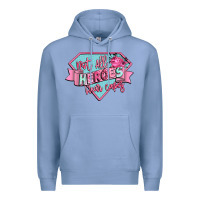 Colony Blue not all heroes wear capes Premium Hoodie - CowGirlArtShop