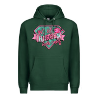 Sports Green not all heroes wear capes Premium Hoodie - CowGirlArtShop