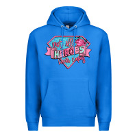 True Royal not all heroes wear capes Premium Hoodie - CowGirlArtShop
