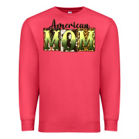 Cardinal American Mom Mother's Day Premium Sweatshirt - CowGirlArtShop
