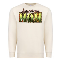 Sandshell American Mom Mother's Day Premium Sweatshirt - CowGirlArtShop