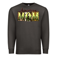 Smoke American Mom Mother's Day Premium Sweatshirt - CowGirlArtShop