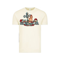 Vintage Arctic she will not fail psalm christian cross pray Vintage Tee - NancyCooperArtShop