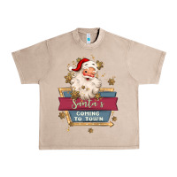 French Oak santa's coming to town Urban Heavy Tee - MaliasSmallBusiness