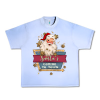Grape Ice santa's coming to town Urban Heavy Tee - MaliasSmallBusiness