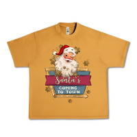 Peanut Butter santa's coming to town Urban Heavy Tee - MaliasSmallBusiness
